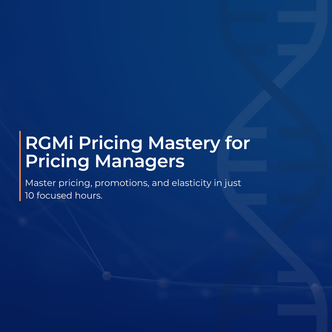 RGMi Pricing Mastery for Pricing Managers
